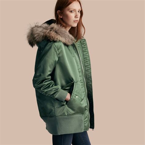 burberry bomber brown|Burberry coats for women.